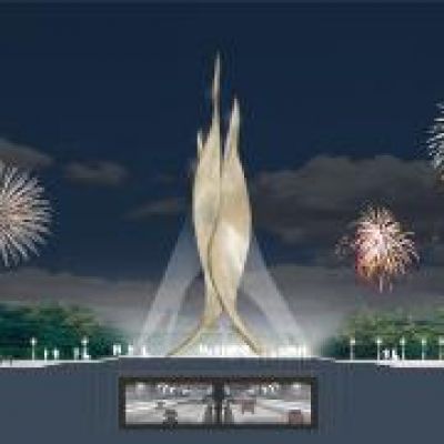 Sculpture Design \ in New Hexi Town \ Nanjing
